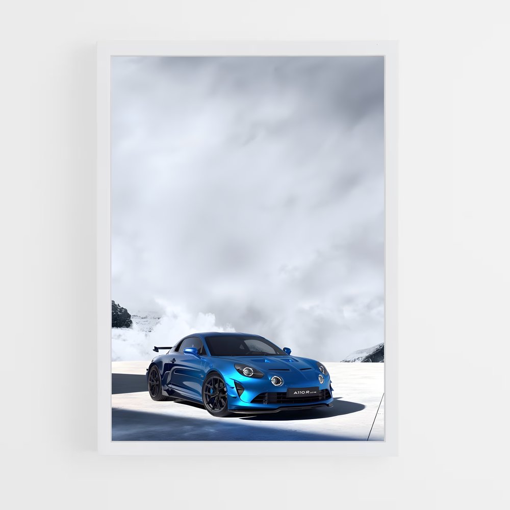 Poster Bugatti Dream – affiche Alpine (vue 3)